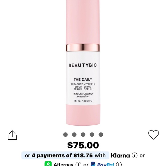 BEAUTYBIO ~ The Daily Brightening Acid Free Vitamin C Brightening Serum